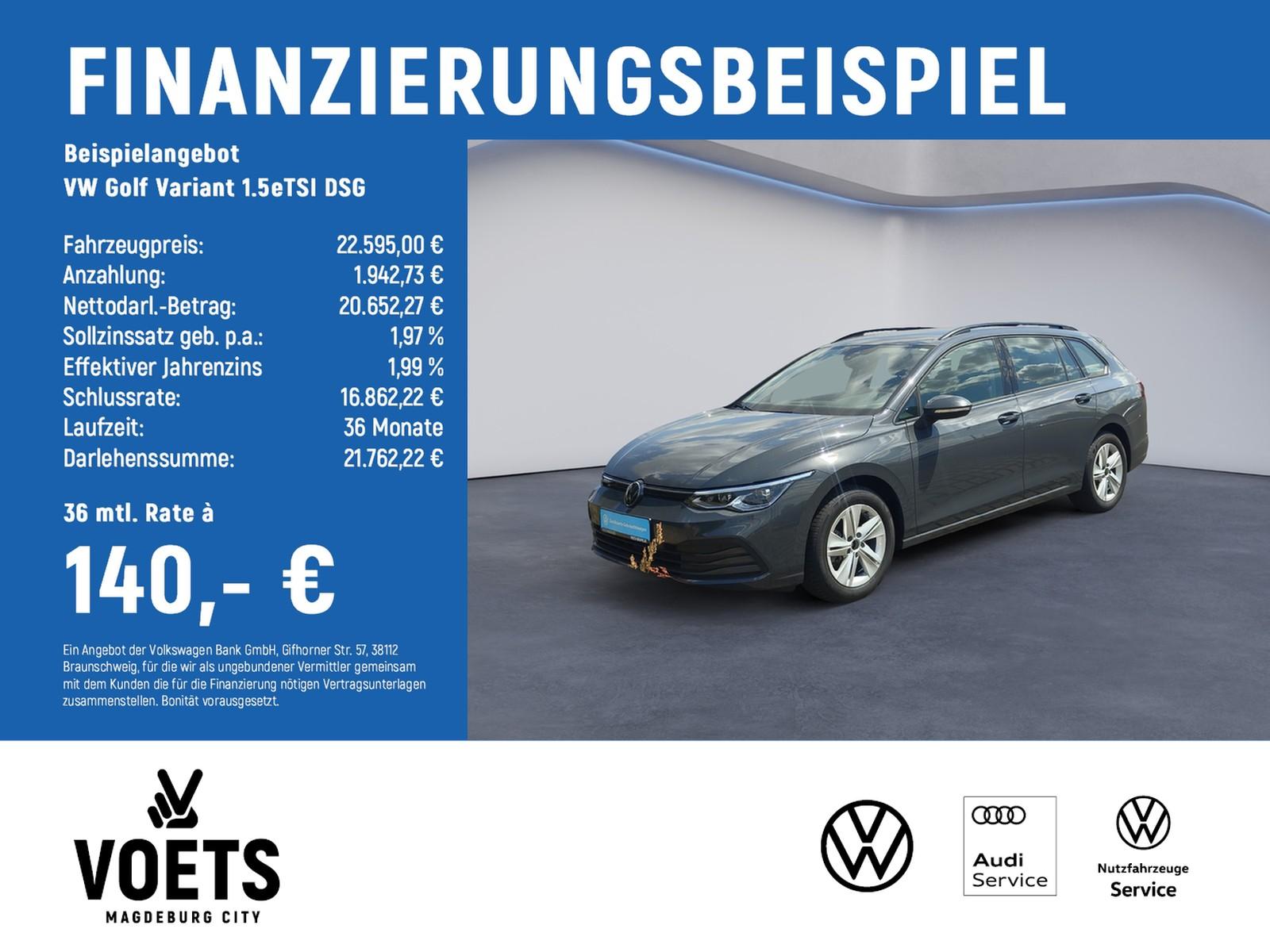 Volkswagen Golf Variant 1.5eTSI DSG Life LED+NAVI+ACC+DAB+