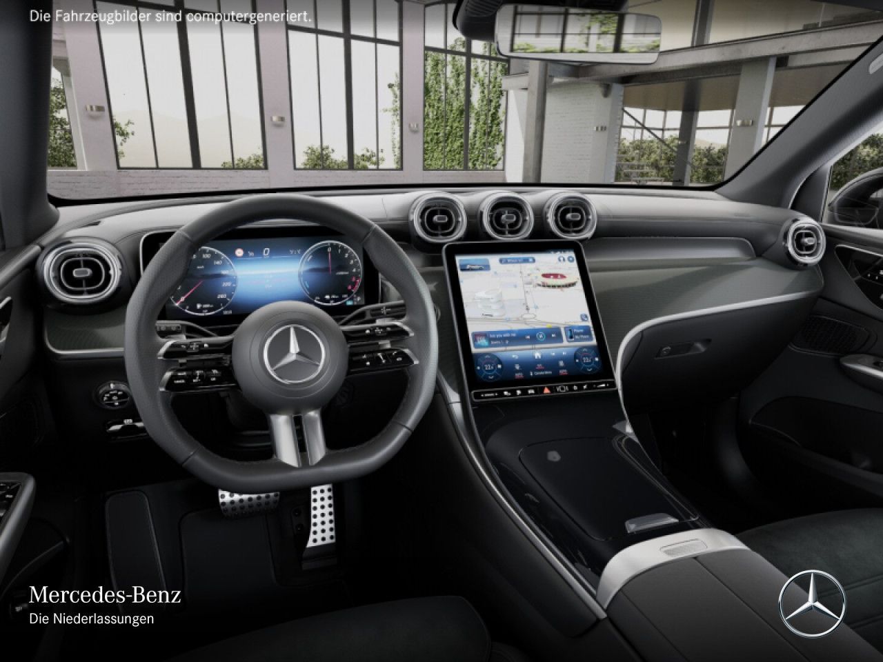 Mercedes-Benz GLC 300 de 4M AMG+PANO+360+AHK+LED+TOTW+KEYLESS foto 9