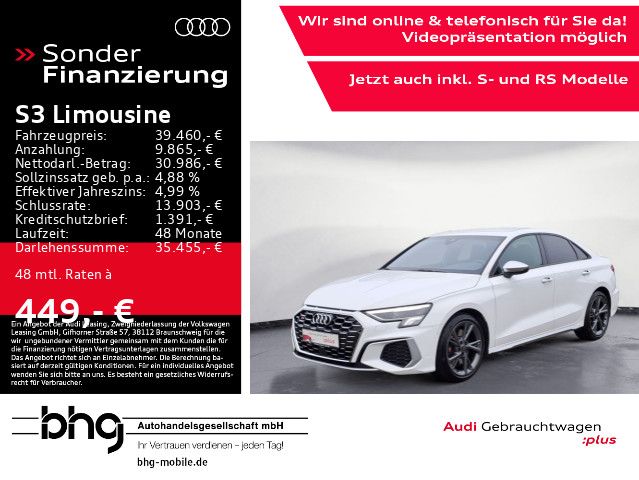 Audi S3 Limousine TFSI quattro S tronic Business virt