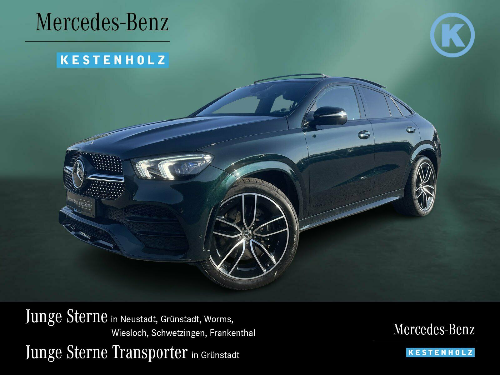 MERCEDES-BENZ GLE 400 d 4M AMG+NIGHT+AIRM+AHK+DISTRO+PANO+BURM