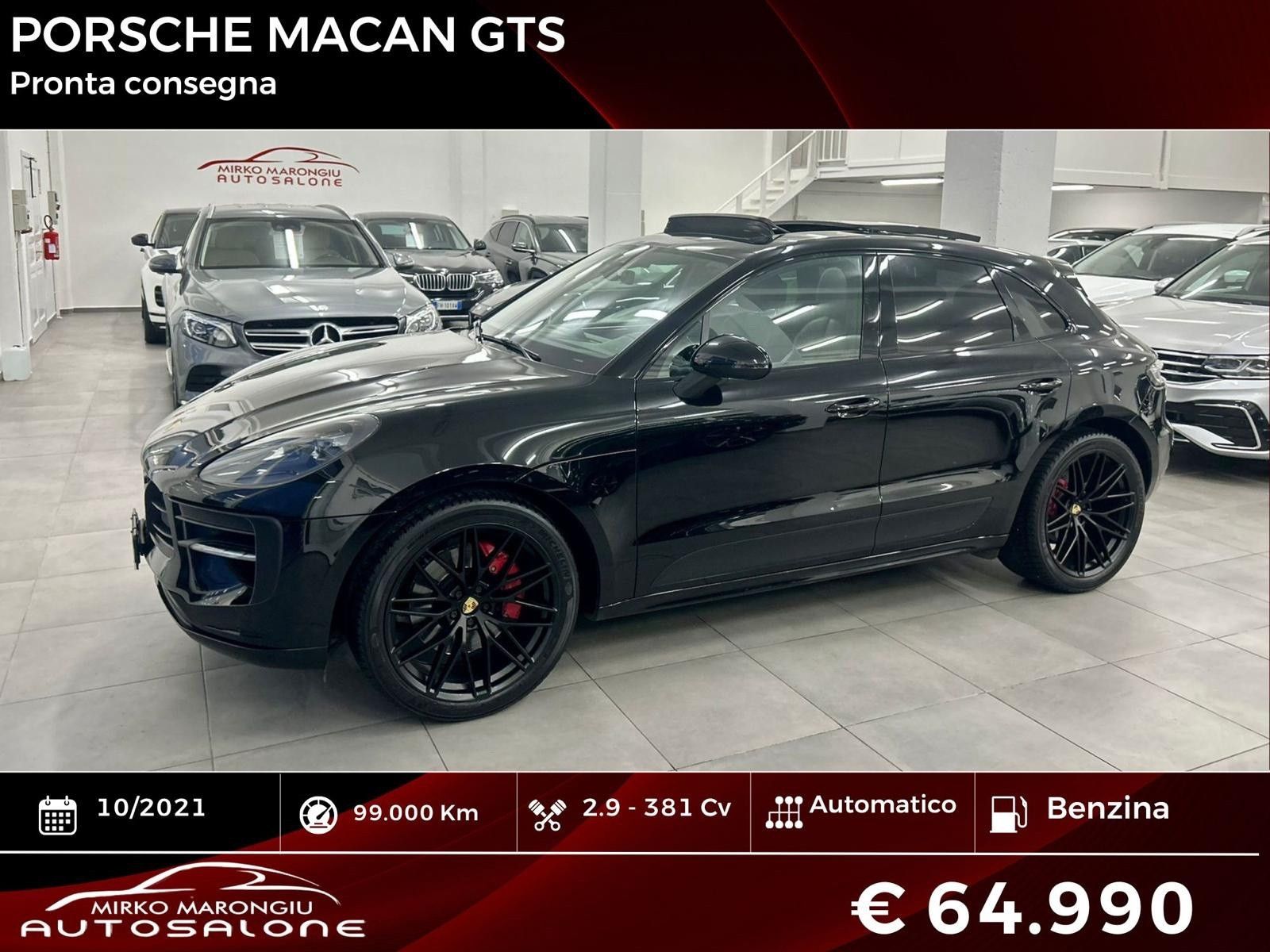 PORSCHE Porsche Macan 2.9 GTS V6 FULL FINANZIABILE/permu