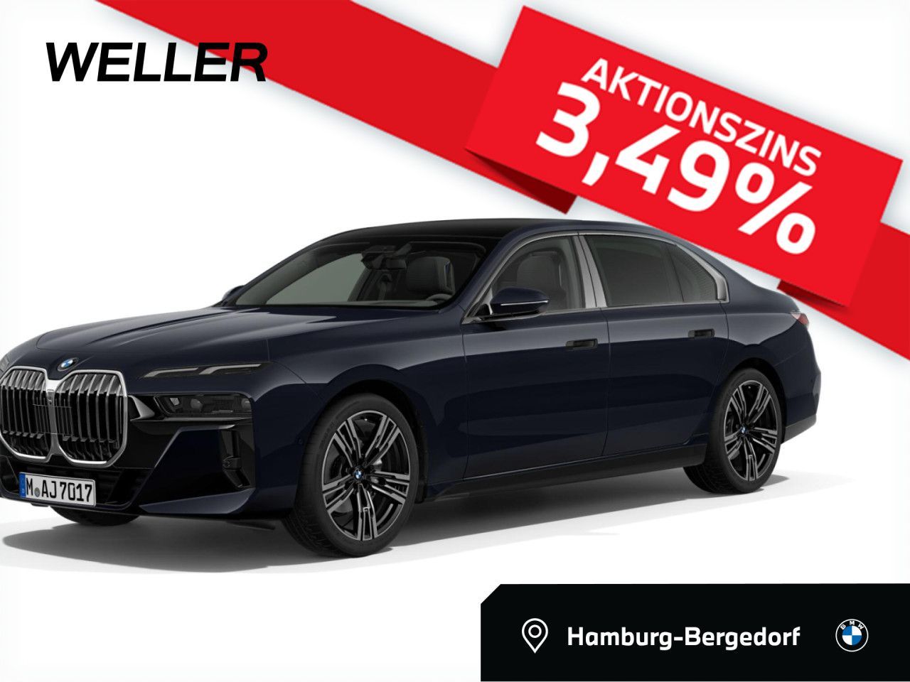 BMW 740d M SPORT DAPro SKYLo StHz 21" Leas 879,-oA