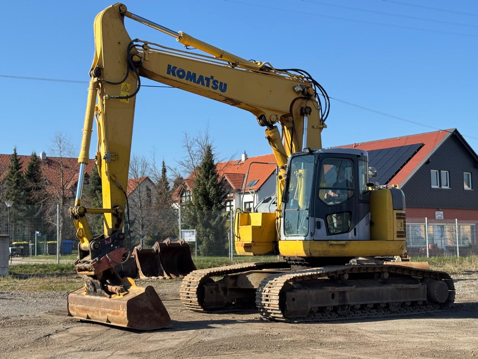 Komatsu PC 228 USLC- 3 K, Kettenbagger, Verstellausleger
