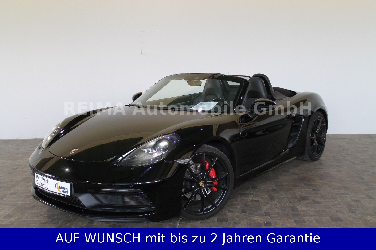 Fahrzeugabbildung Porsche 718 Boxster GTS,  Sport Chrono, D. Auslieferung