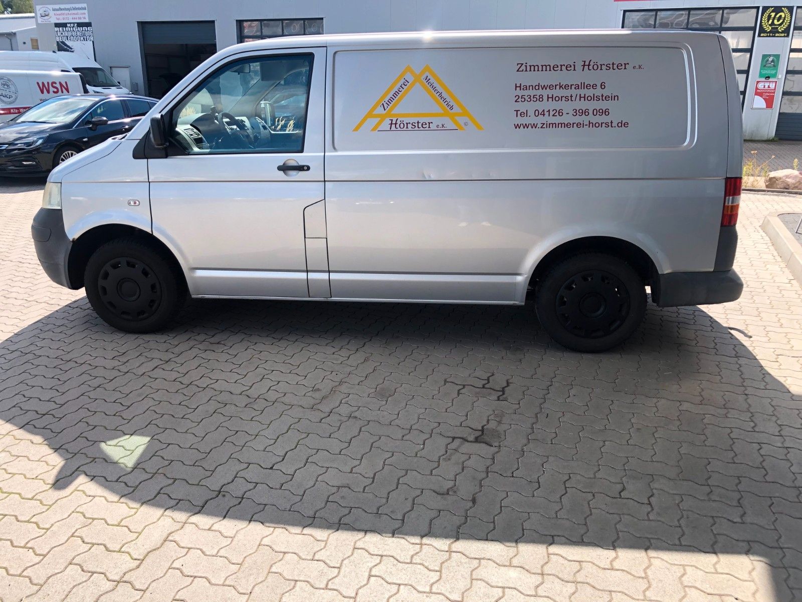 Fahrzeugabbildung Volkswagen T5 Transporter Kasten leichter Hagelschaden