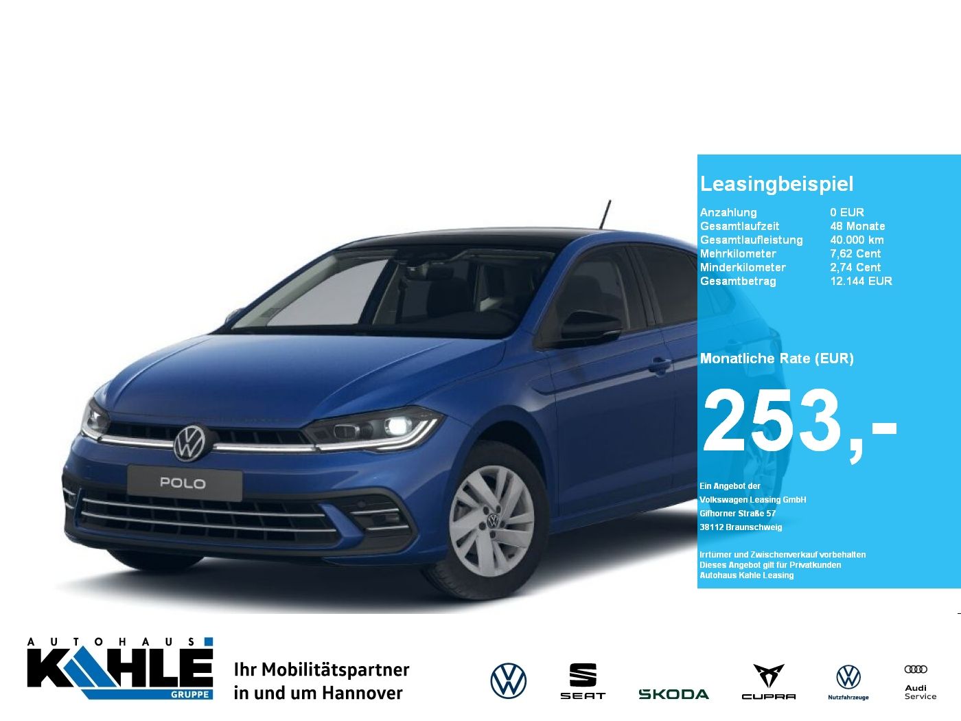 Volkswagen Polo 1.0 TSI DSG Style CarPlay Pano Black Roof M
