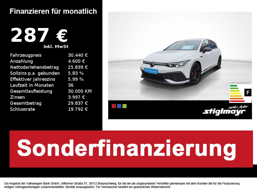 Volkswagen Golf VIII GTI Clubsport ACC BLACK-STYLE NAVI foto 1