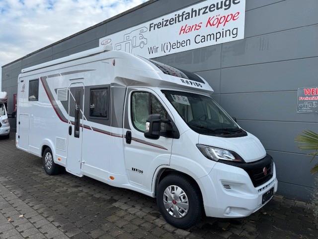 Rapido 696F mit Sat, el. Markise, Solar, Lithium