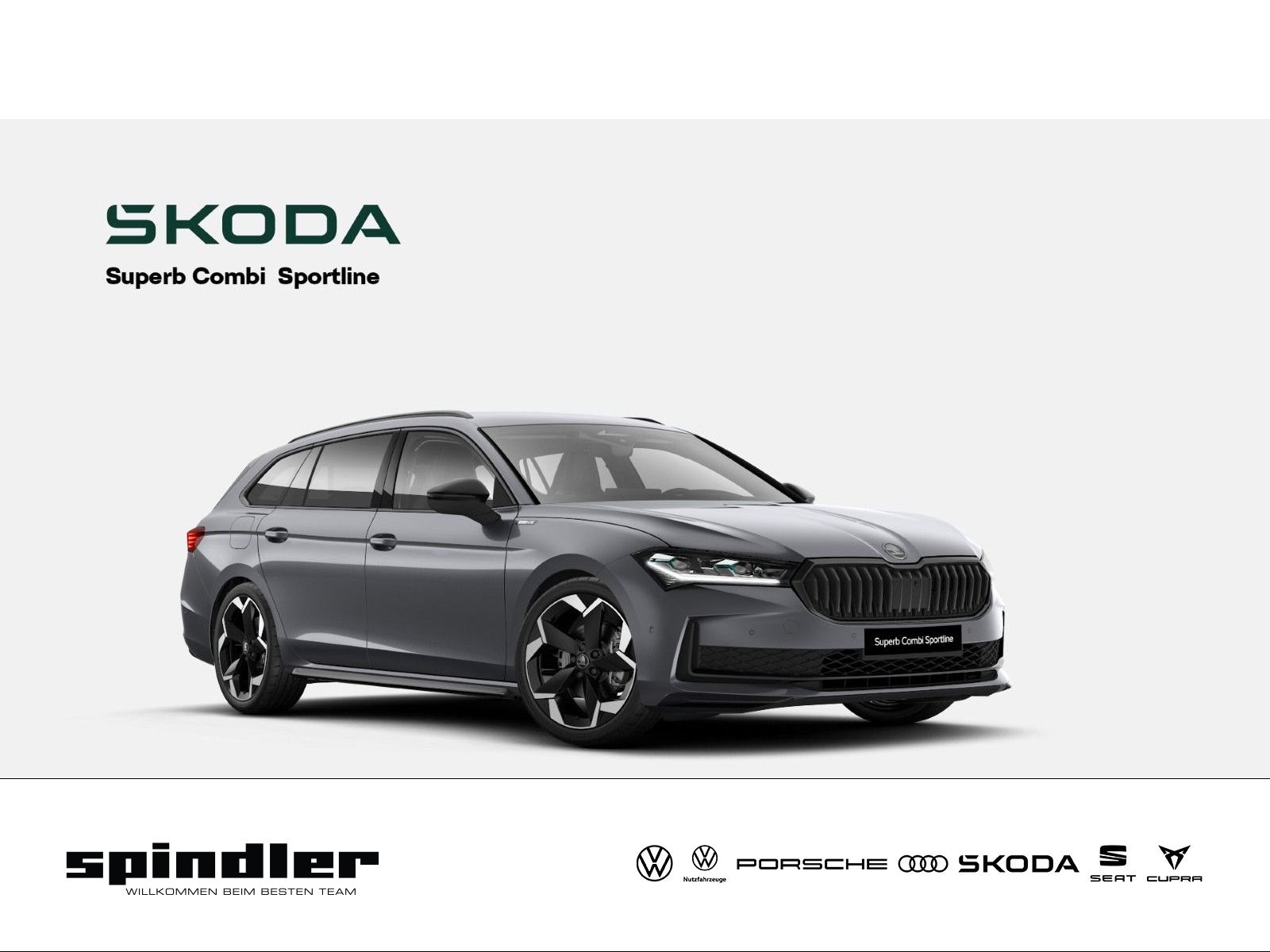 Skoda Superb Combi Sportline 1,5 TSI mHEV 110 kW 7-Gan