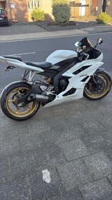 Yamaha R6  garagenfahrzeug - YAMAHA WEIß R6