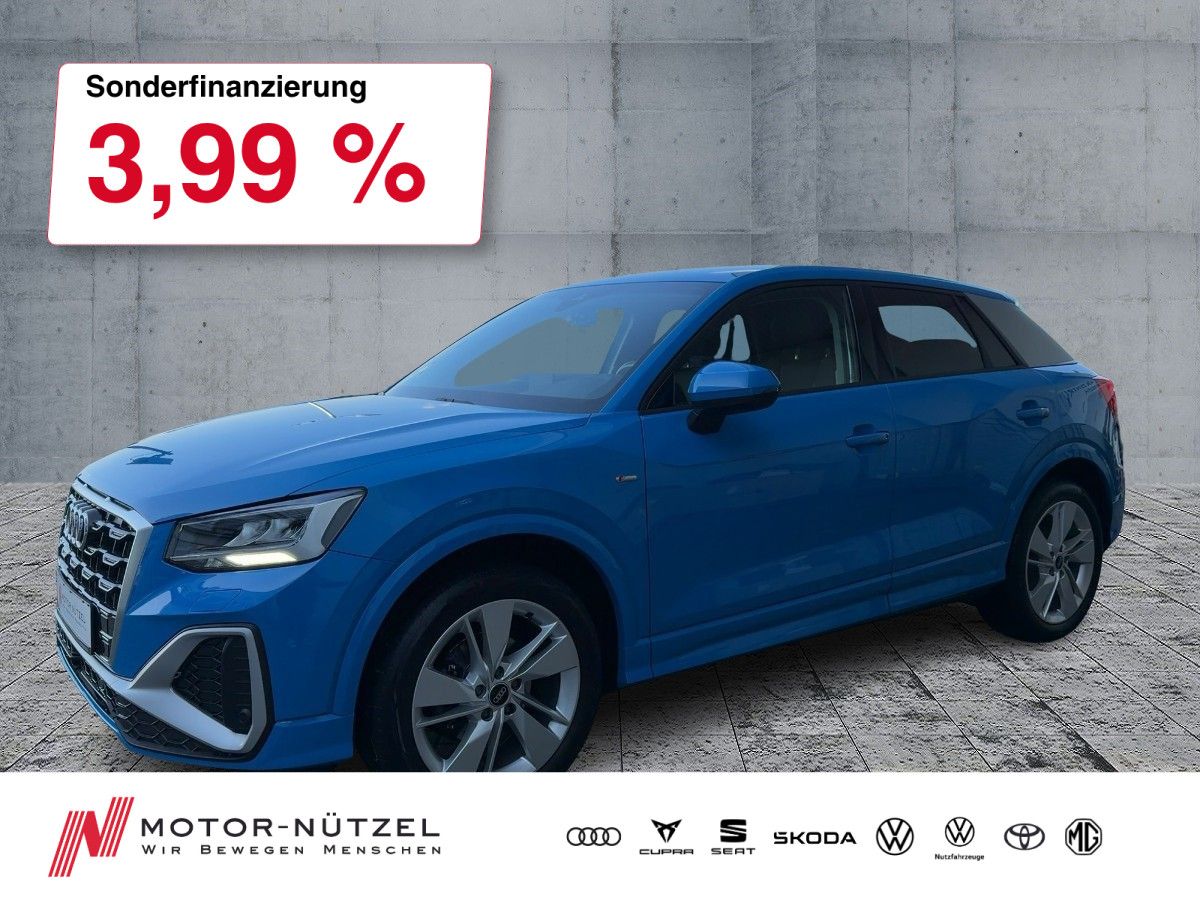 Audi Q2 35 TFSI S-TR S-LINE LED+PDC+GRA+SHZ+18"LM