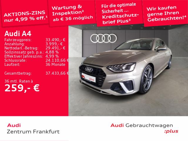 Audi A4 40 TFSI quattro S tronic S line Matrix-LED Na