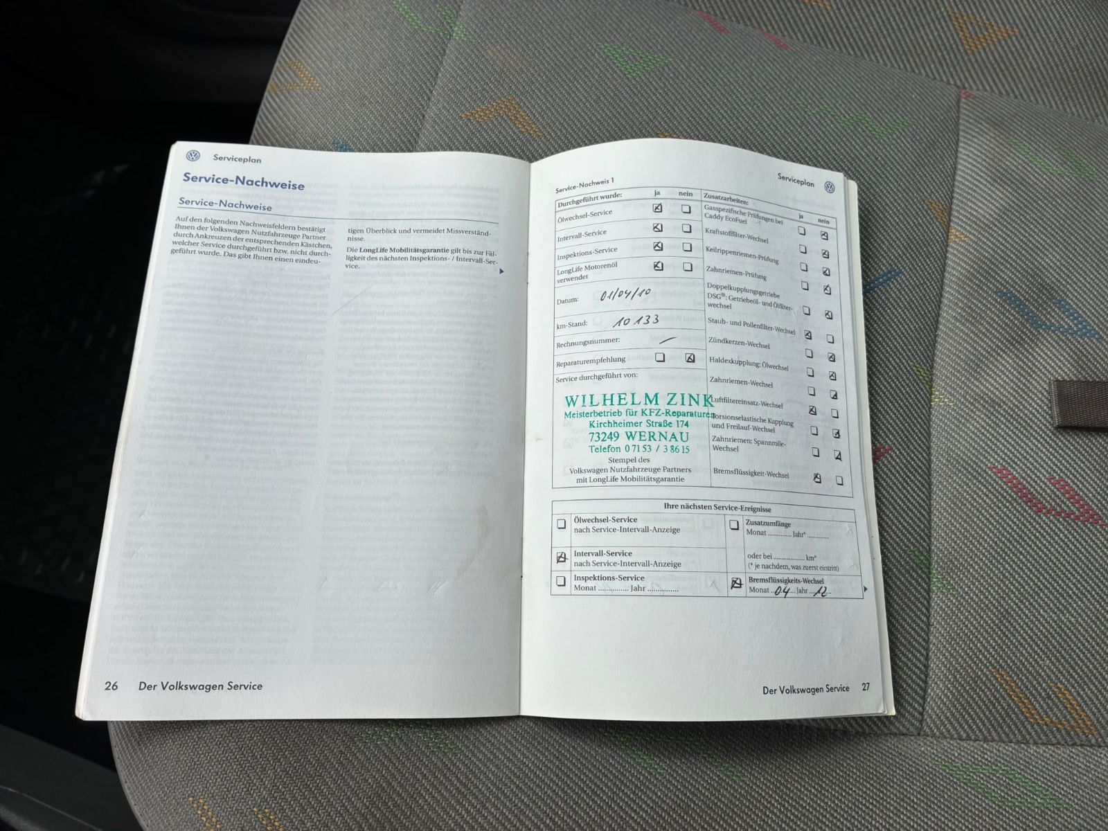 VW Caddy Caddy Kasten, Ansicht 10