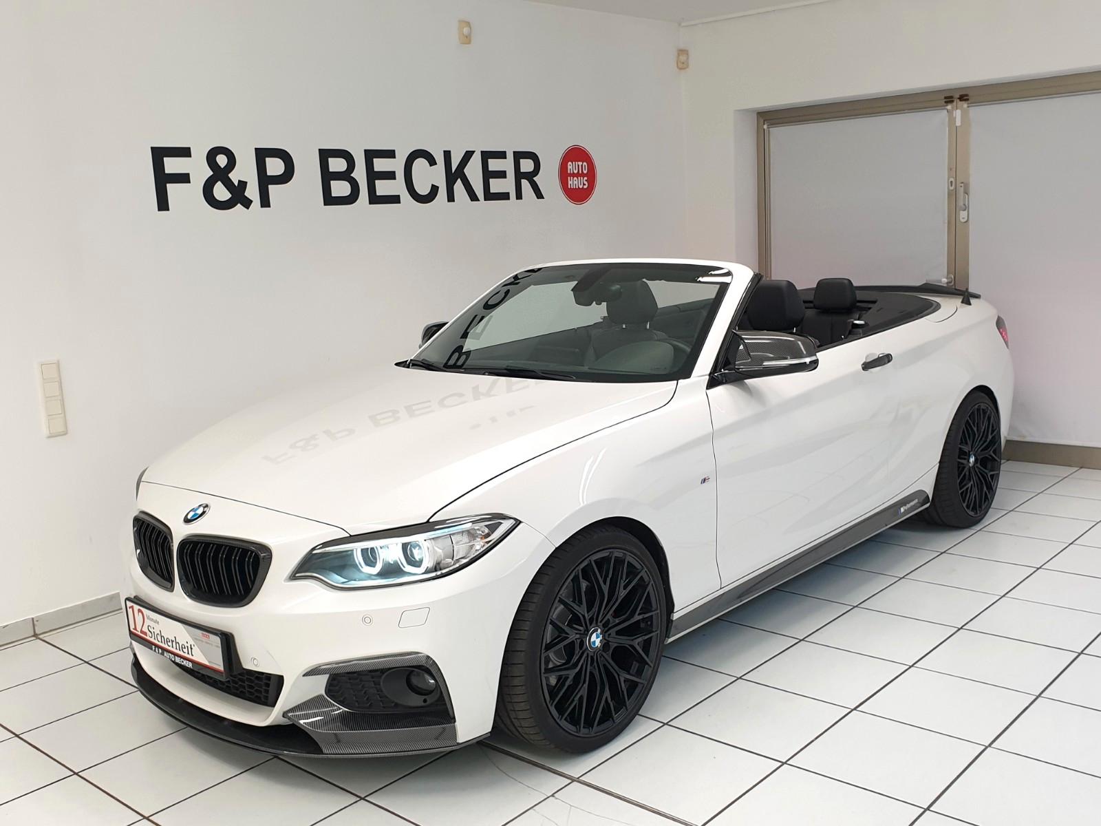 BMW 220d Cabrio M Paket Sport Leder Navi 19 Zoll