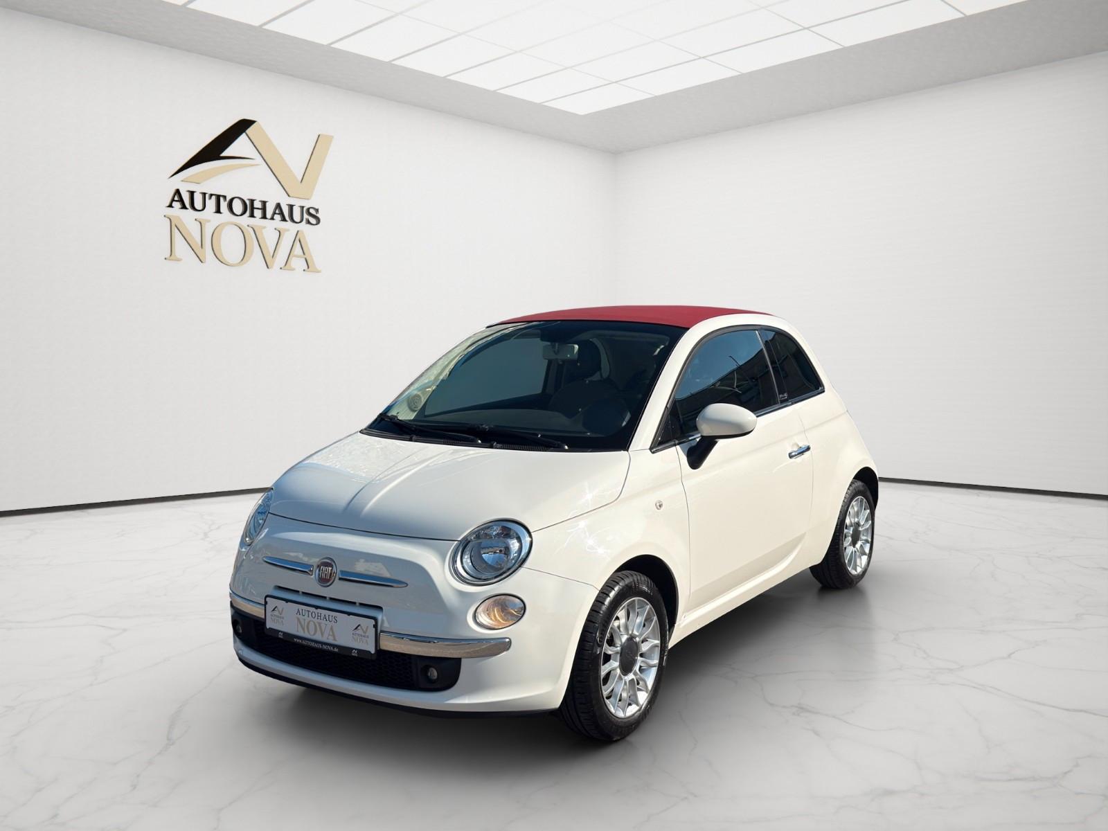 Fiat 500 Lounge-CABRIO-LEDER-ALU-ERST 62.000 KM