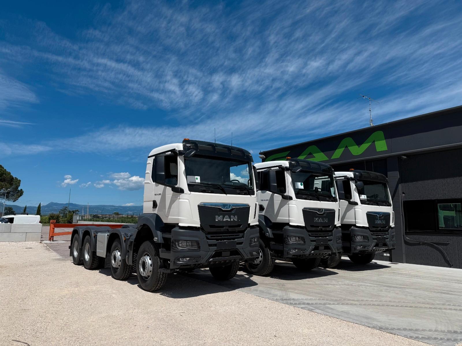 MAN 41.520 TGS 40Ton 8x4 Euro6 Chassis