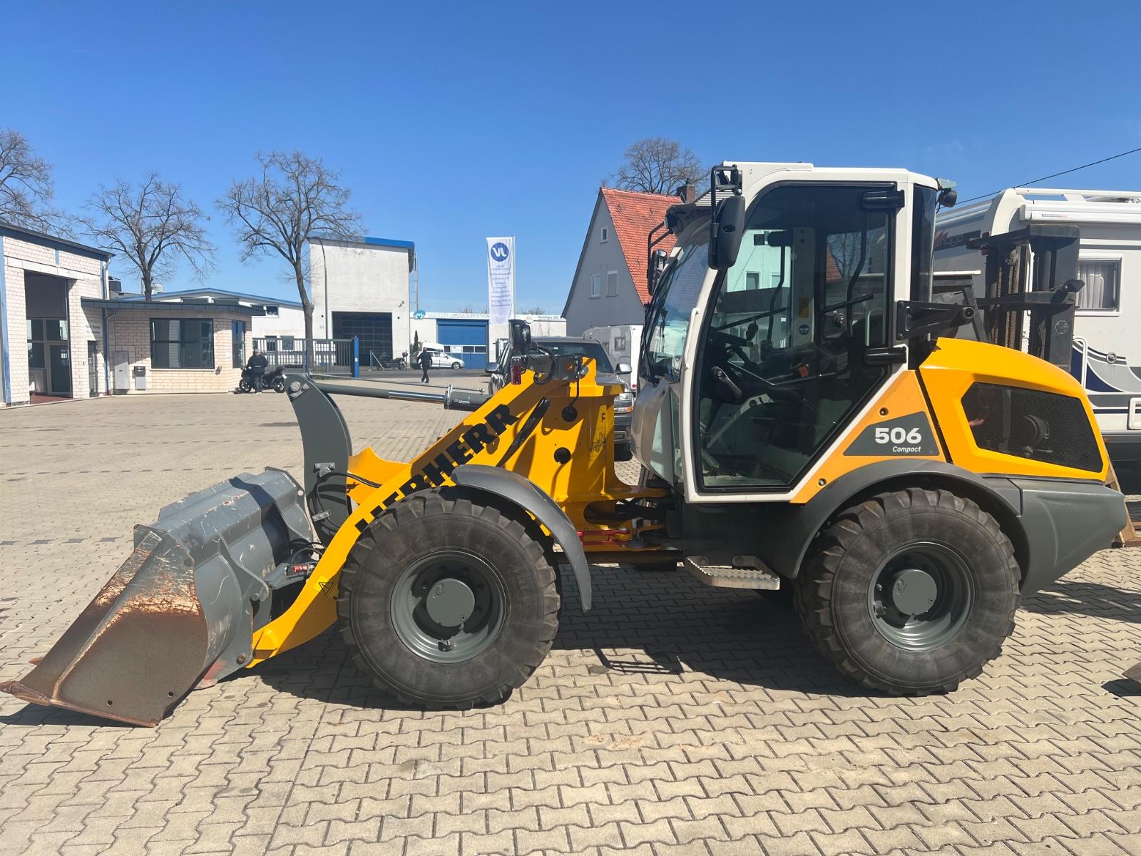 Liebherr 506 C Radlader 4x4 Schaufel Schnellwechsler
