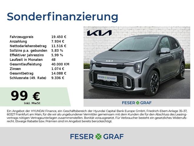 Kia Picanto PE2 1.2 MT GT-LINE Navi Sitzhzg. Kamera