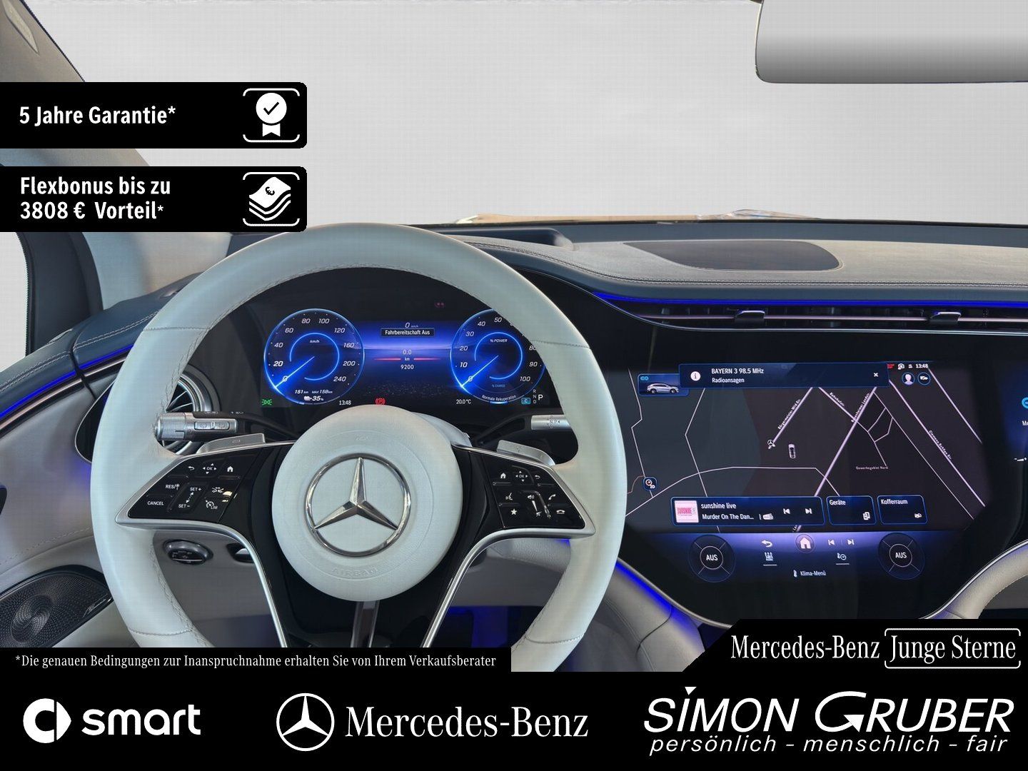 Fahrzeugabbildung Mercedes-Benz EQS 580 4M SUV AMG Night Business Class 7Sitzer