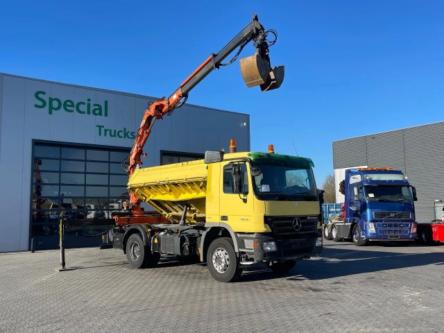 Mercedes-Benz Actros 1836 4x2 / Meiller 3 Way kipper / Atlas 1