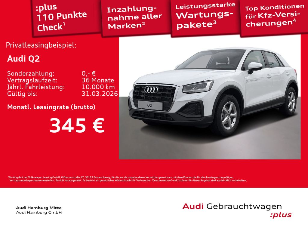 Audi Q2 35 TFSI S tronic Sitzhzg LED Virtual