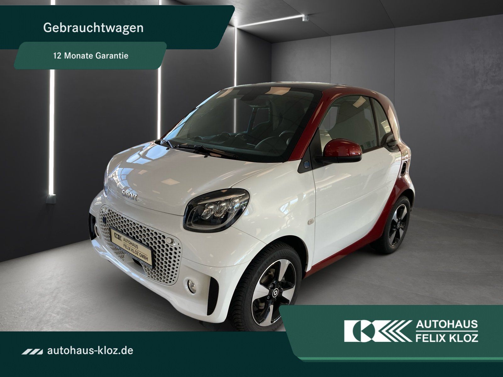 Fahrzeugabbildung Smart smart EQ fortwo Exclusive*Pano*LED*Kamera*22kW*