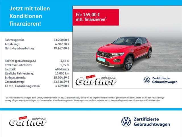 Volkswagen T-ROC UNITED 1.5 TSI DSG AHK KAMERA ACC LED KLIM