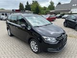 Volkswagen Highline 184PS-XENON-SPUR-NAVI-KAM-7.SITZER - Volkswagen Sharan: Leder