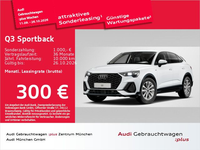 Audi Q3 Sportback 35 TFSI S tronic S line Virtual ACC