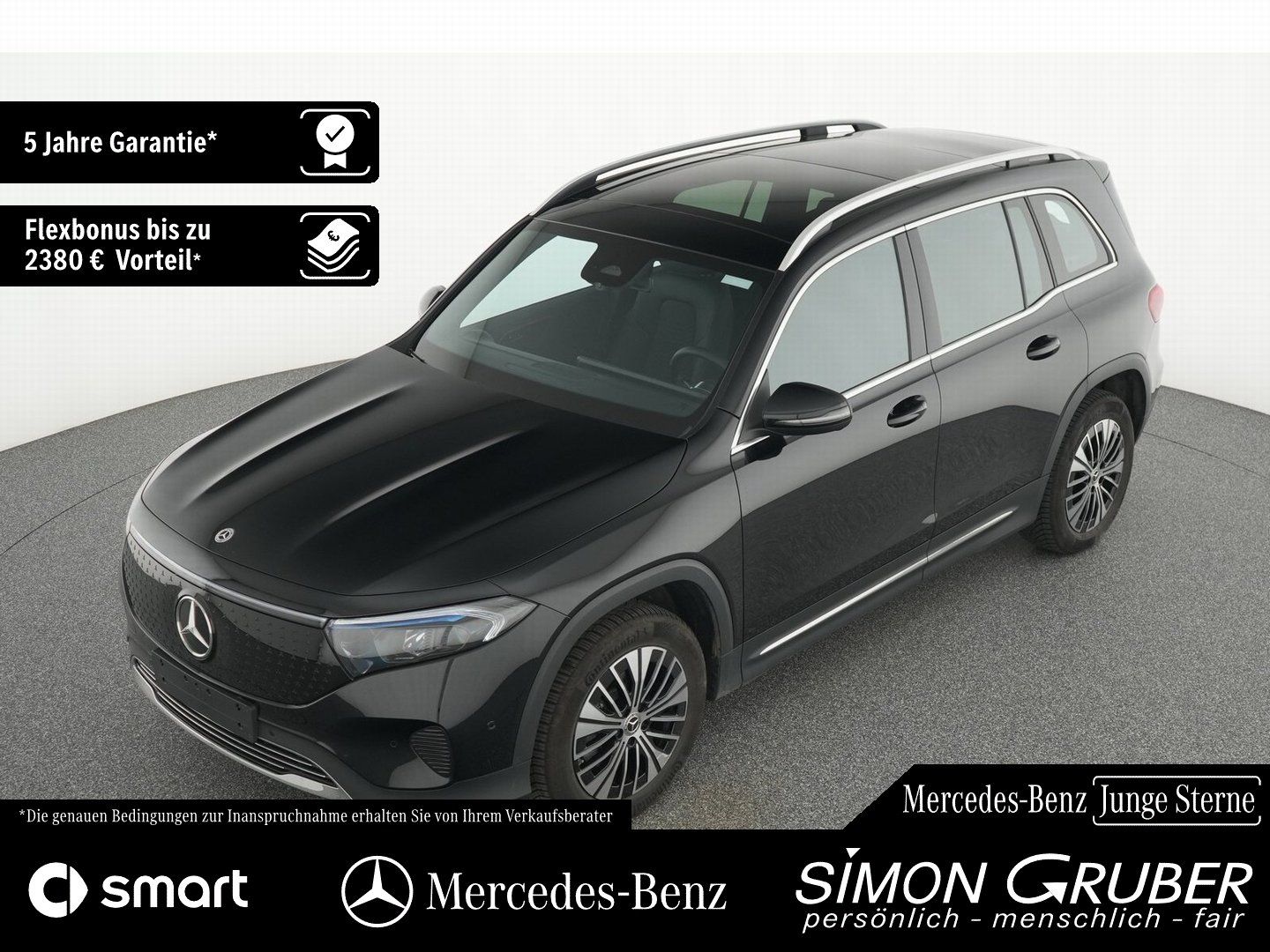 Fahrzeugabbildung Mercedes-Benz EQB 250+ Progressive Adv Pano Ambi Kamera 7Sitze