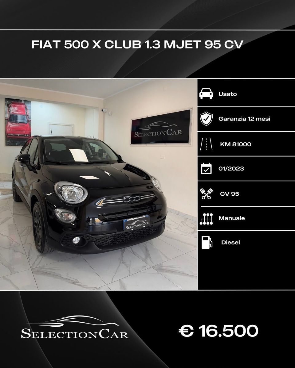 Other Fiat 500X 1.3 MultiJet 95 CV Club