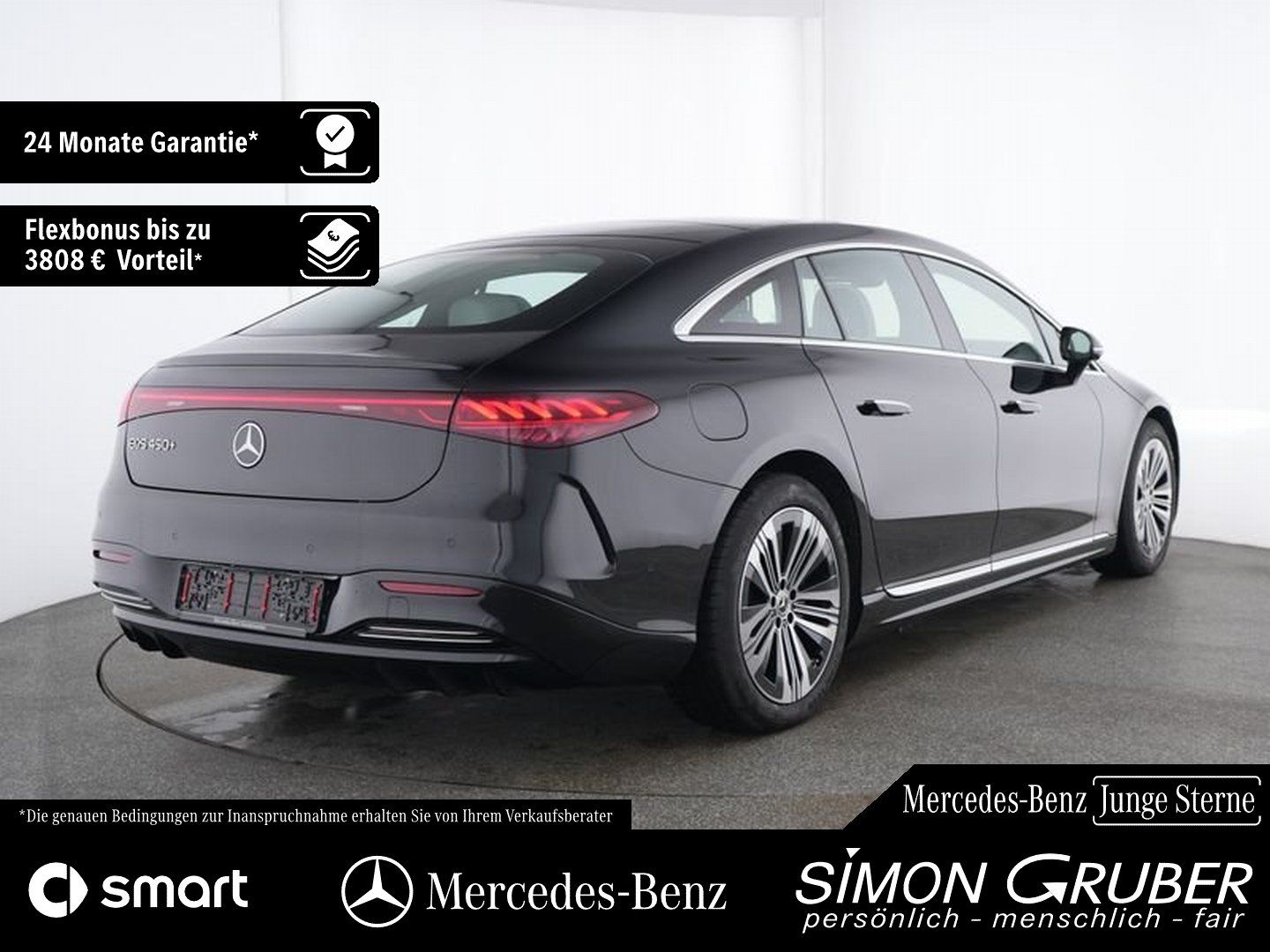 Fahrzeugabbildung Mercedes-Benz EQS 450+ Manufaktur Leder tiefweiss!!! Mod 2025