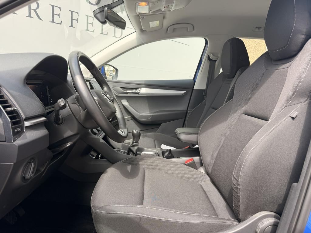 Skoda Karoq 2022 г. Синий, пробег 54964 км
