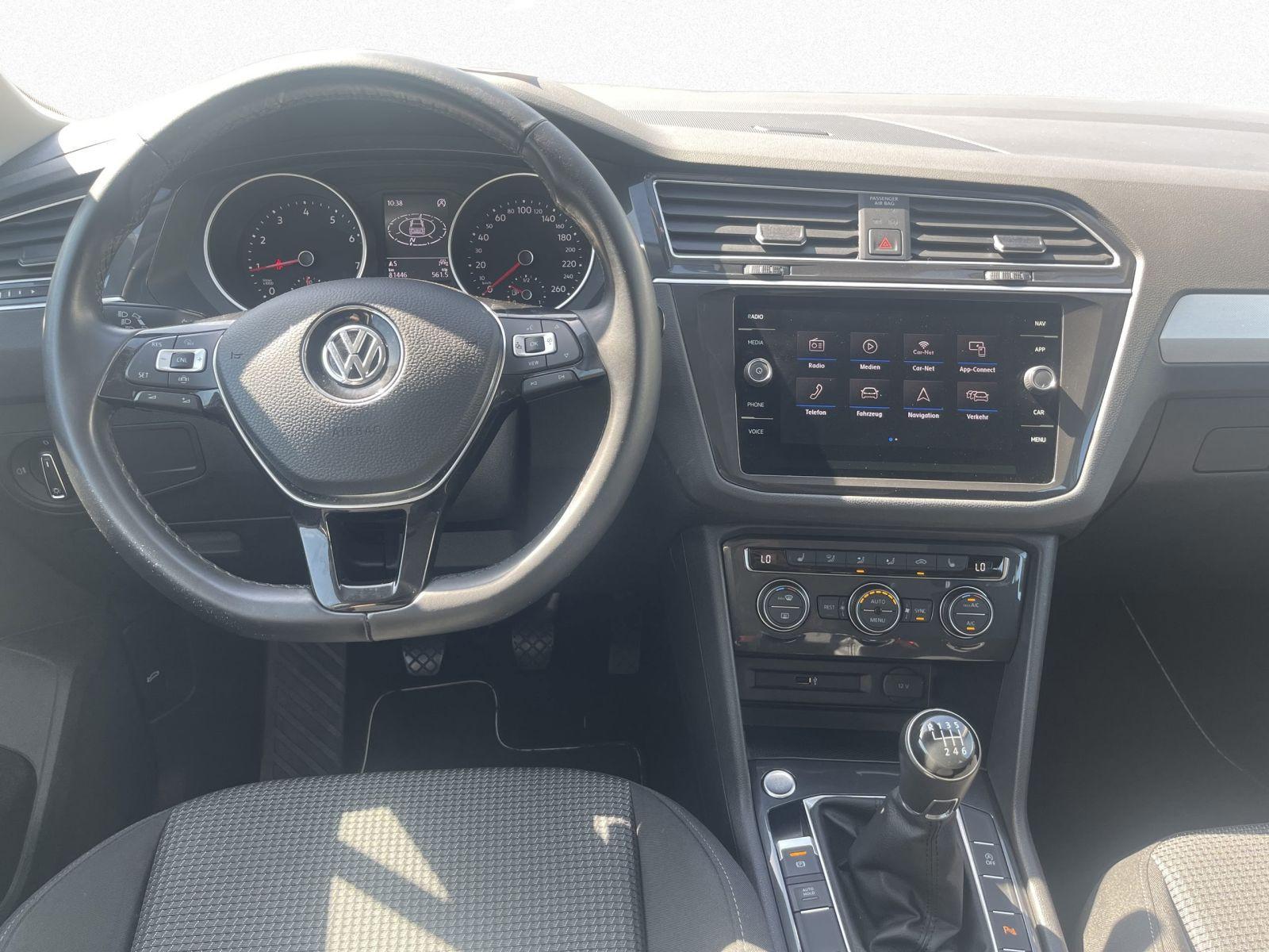 Volkswagen Tiguan Trendline 1.5 TSI Navi LED EPH GRA, миниатюра 11