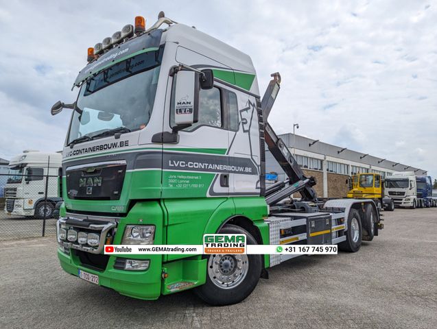 MAN TGX 26.480 6x2/4 XXL Euro5 - Haakarm 25T - Stuur