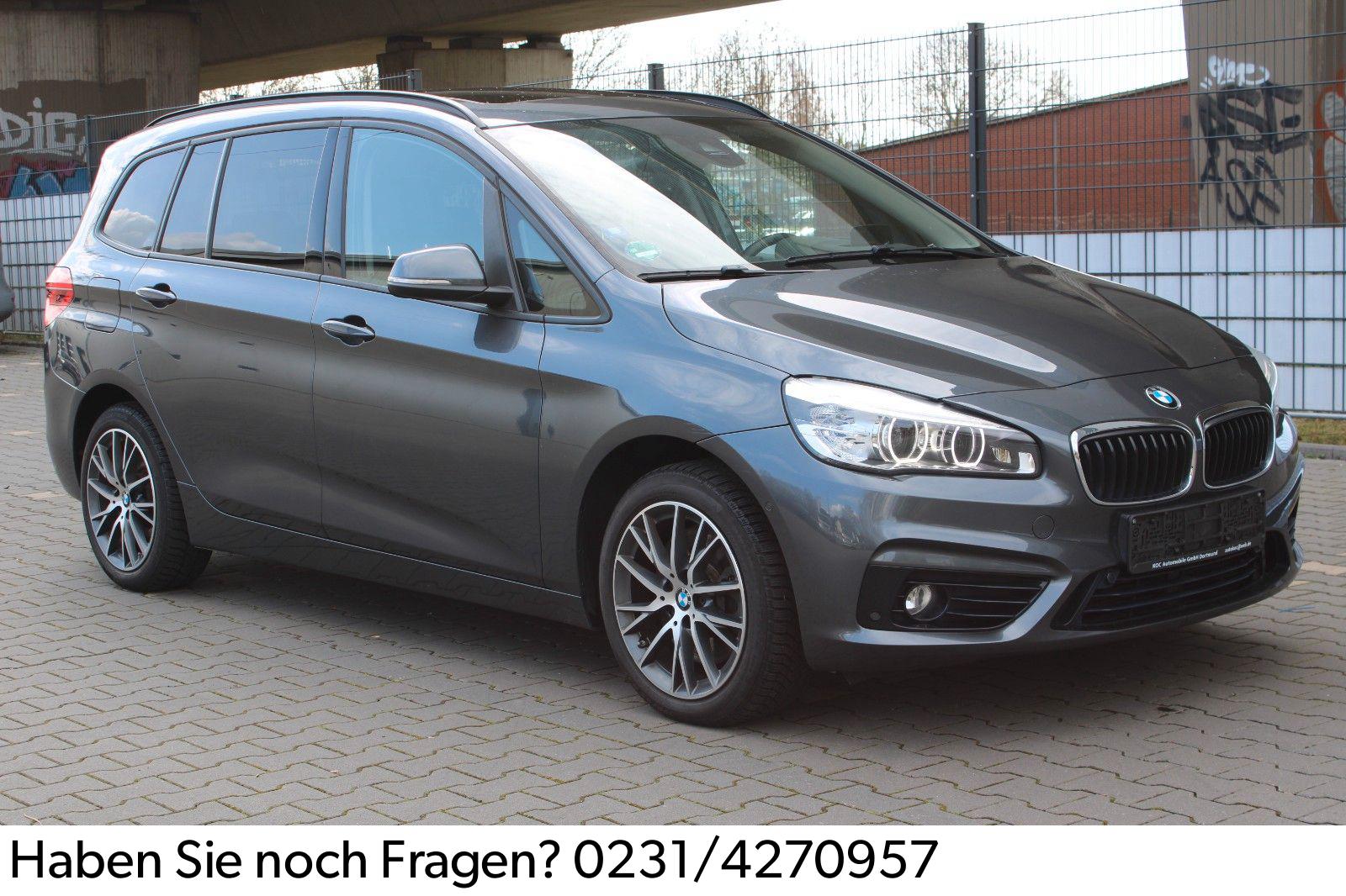 BMW 220d GT xDrive Sport Line 7 Sitze Leder Pano AHK