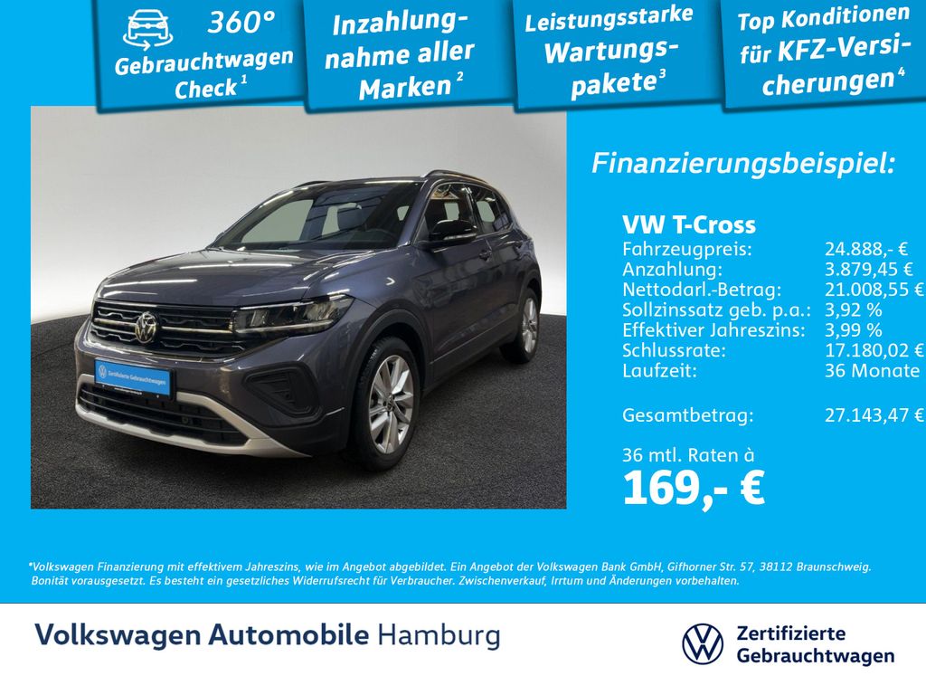 T-Cross 1.0 TSI Goal DSG AHK Navi LED Sitzhzg