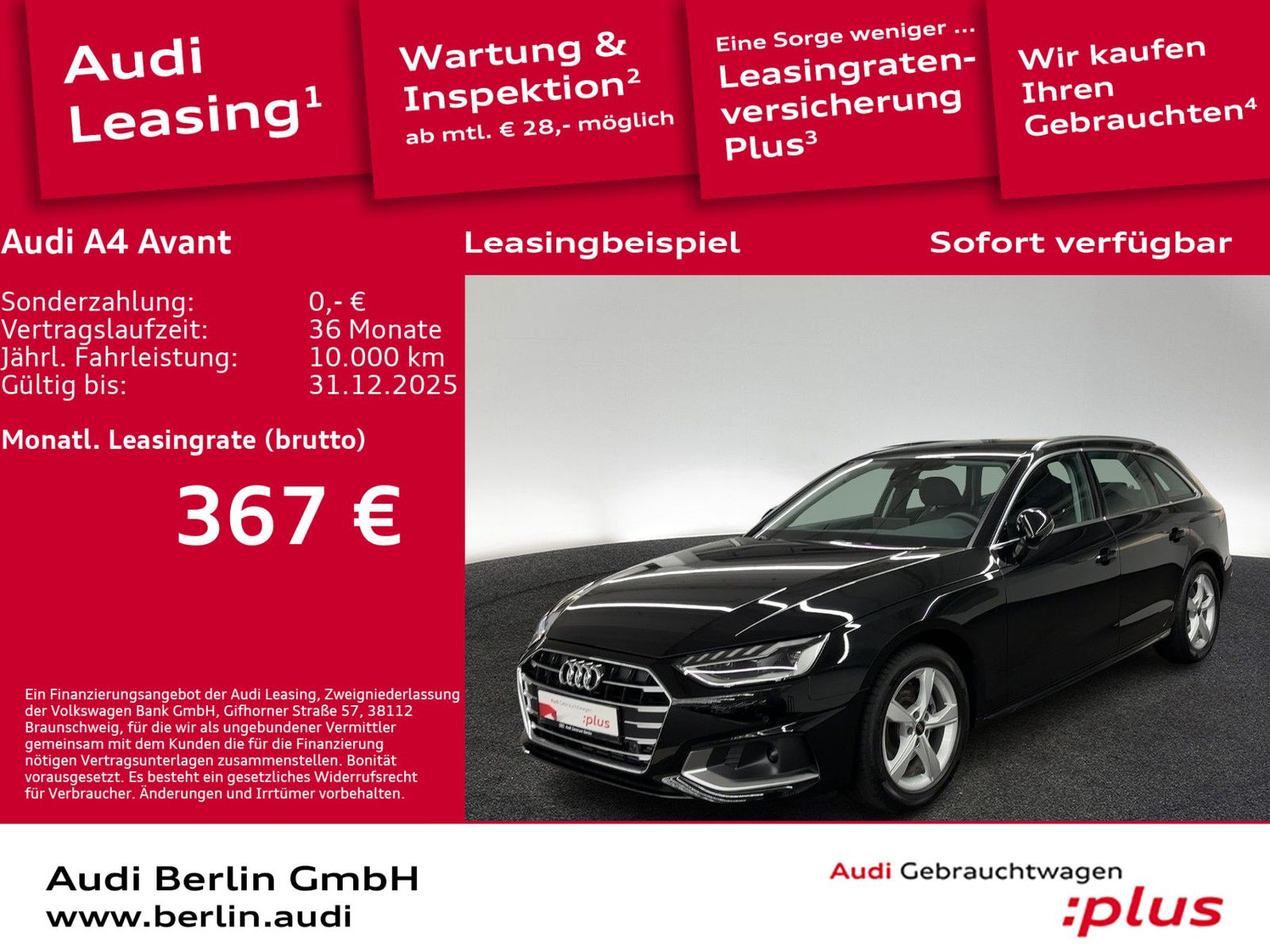 Audi A4 Avant Advanced 35 TFSI S tr. LED NAVI RFK