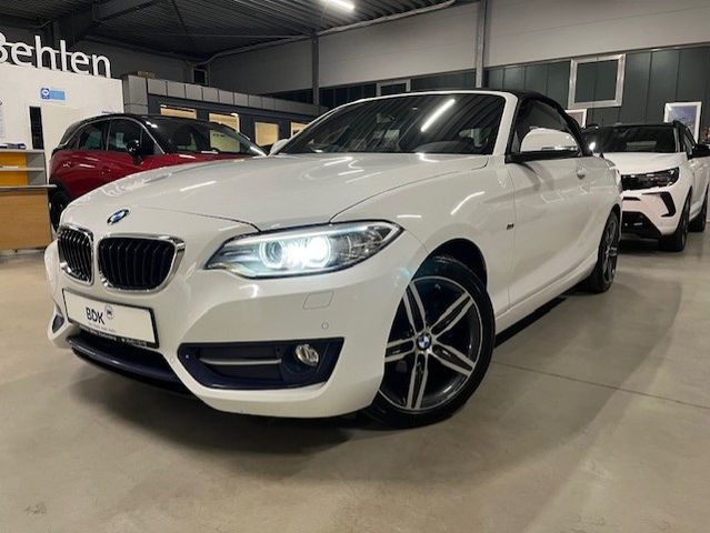 BMW 218 i Cabrio Sport Line - Navi/Sitzhg./Xenon