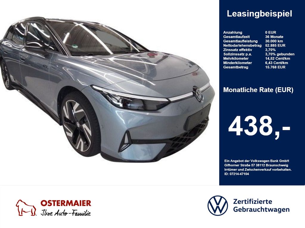Volkswagen ID.7 Tourer GTX 340PS NP.81T AHK.PANO.HEAD-UP.AR