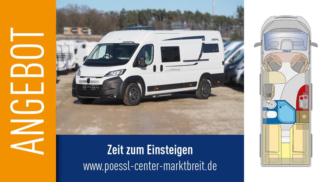Pössl Summit Shine 640 R, Doppelbank, Isofix uvm.