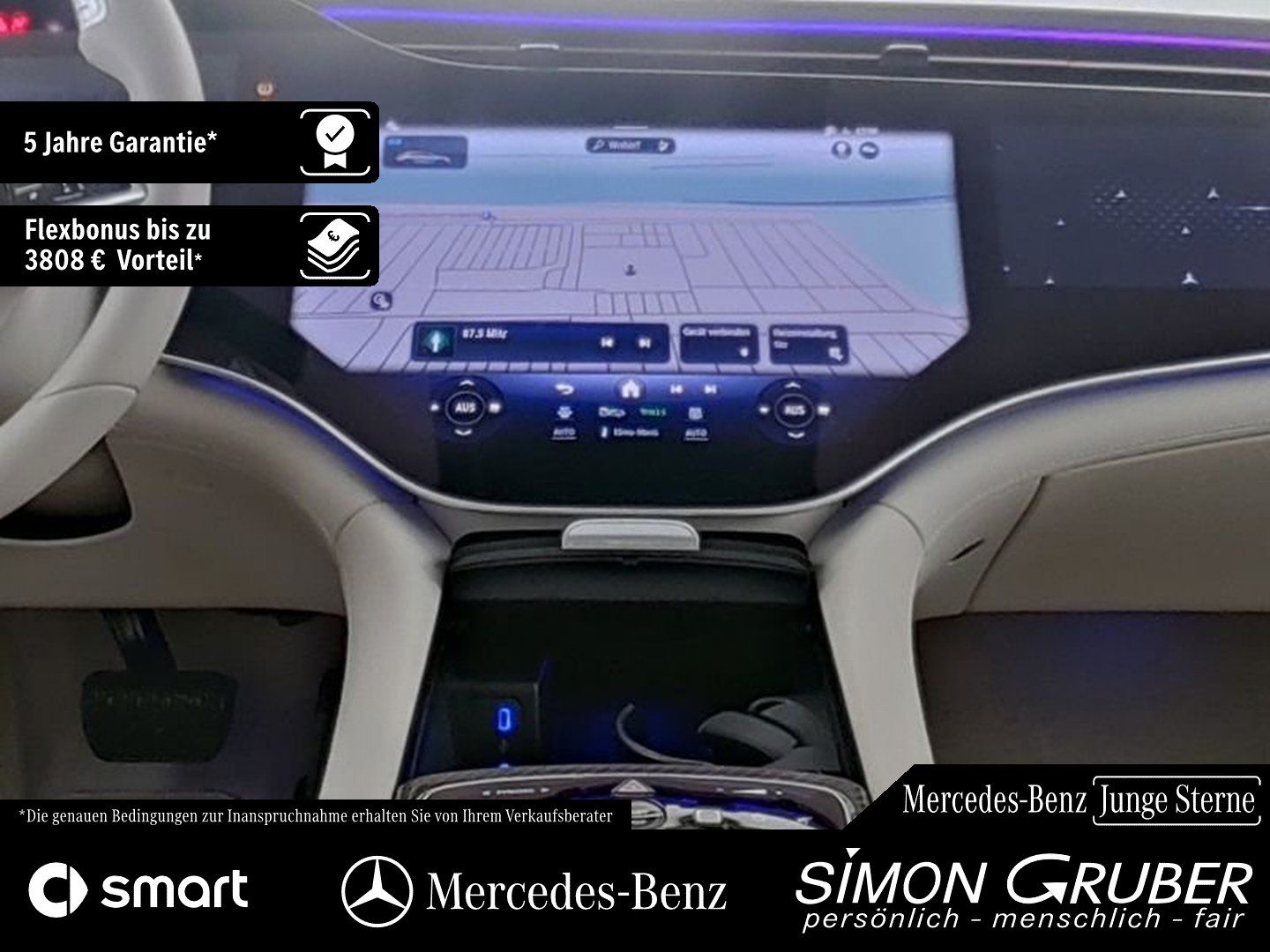 Fahrzeugabbildung Mercedes-Benz EQS 580 4M AMG Drie Pilot Massage 118kwh Mod 26