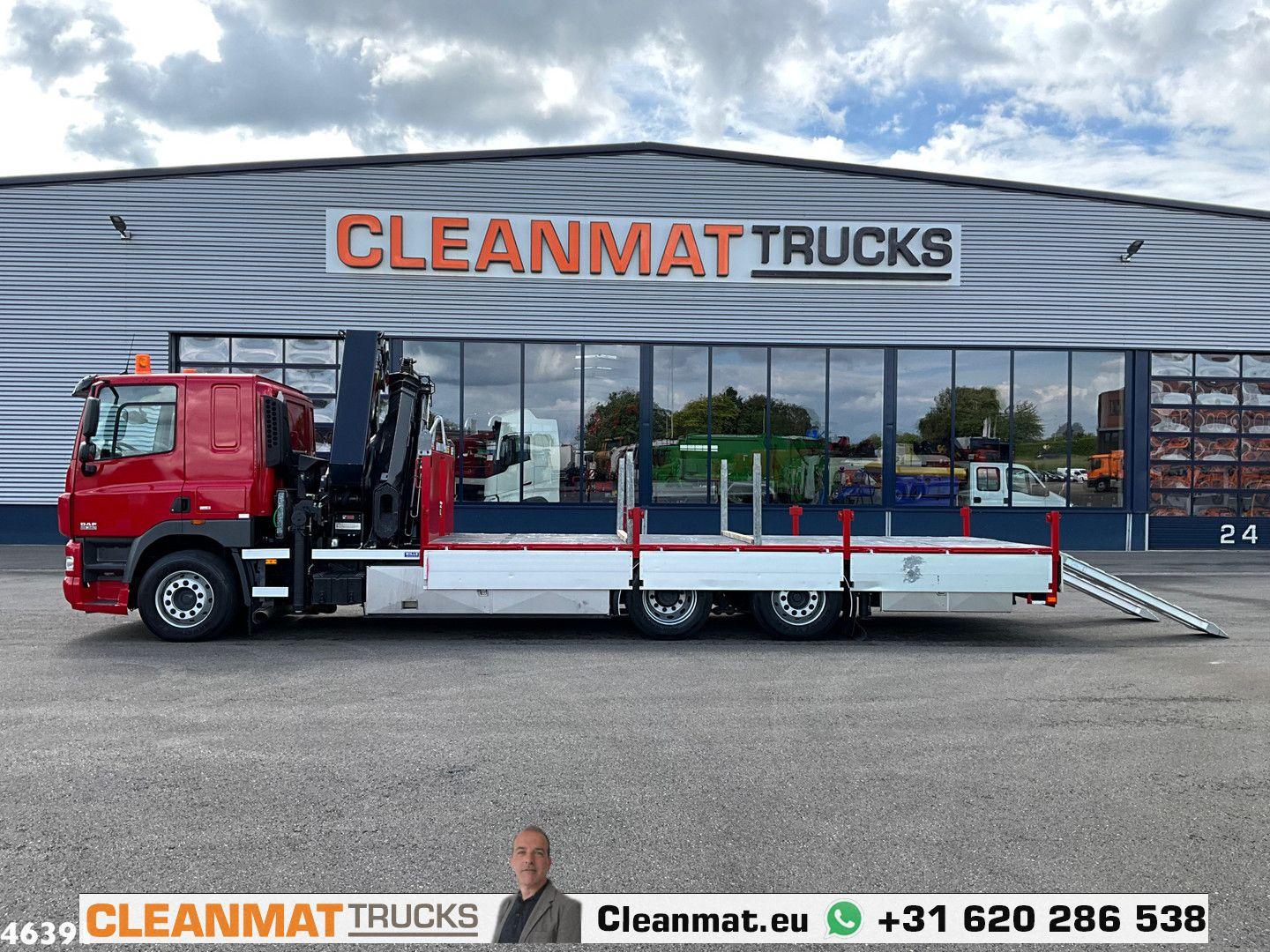 DAF FAN 85 CF 360 Hiab 37 Tonmeter laadkraan Just 15