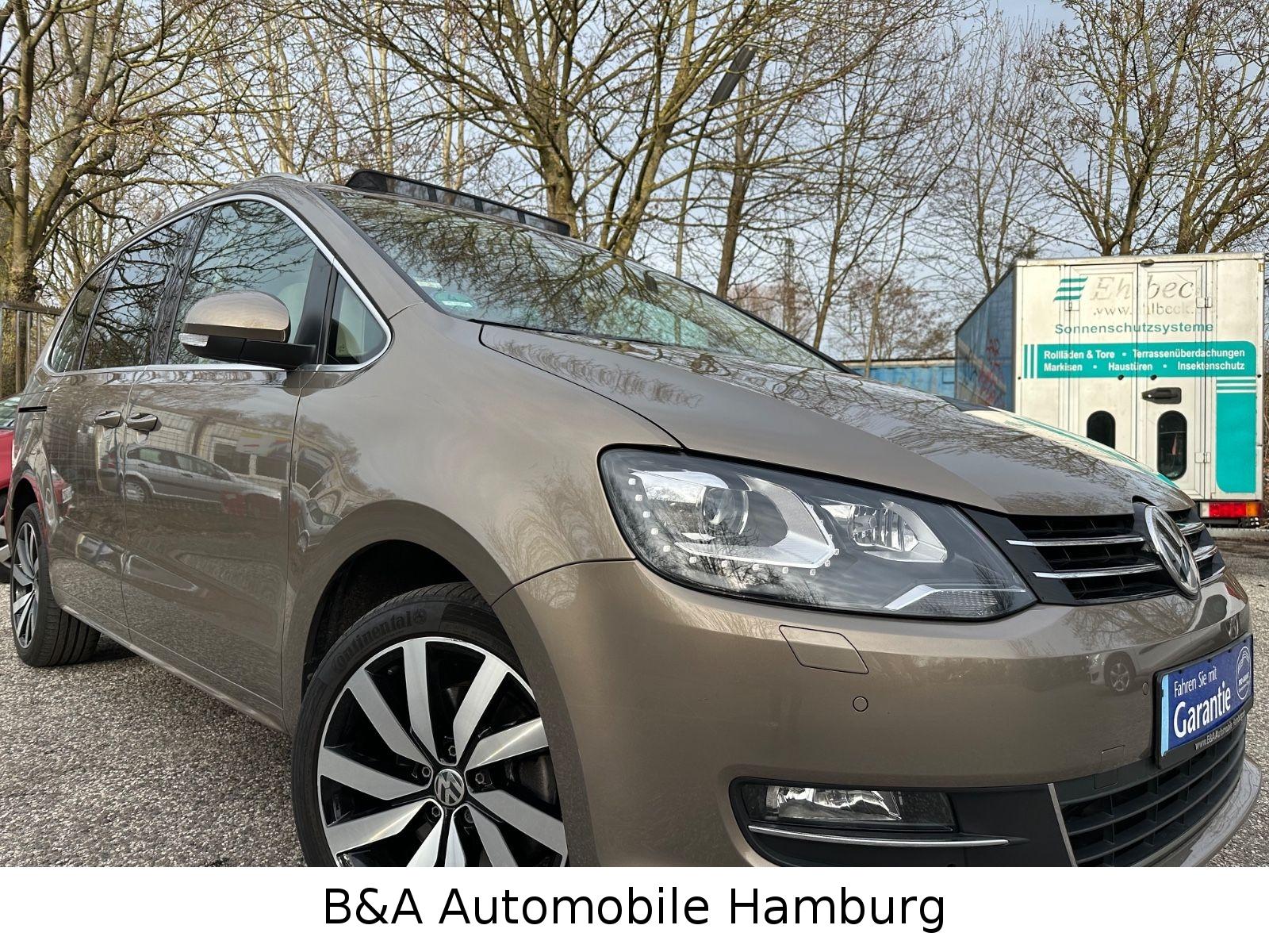 Volkswagen Sharan Highline 4x4 1 Hand+ Stand-H+Pano+Bi Xeno