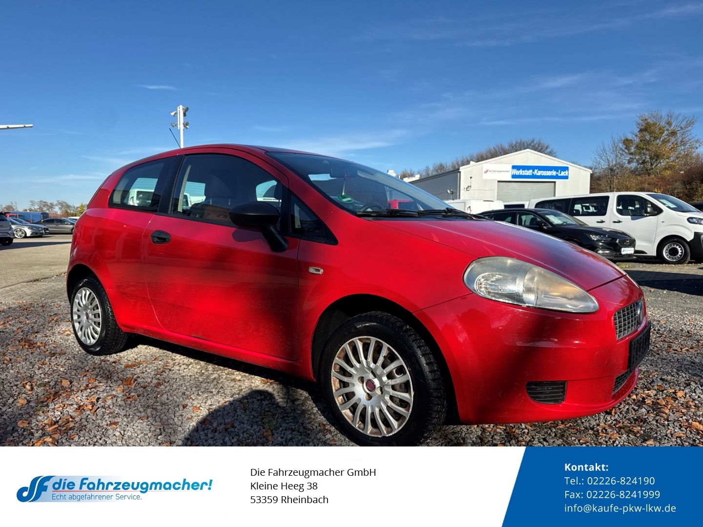 Fahrzeugabbildung Fiat Grande Punto 1.2 8V Active el.SP TÜV 04/27 *EXP