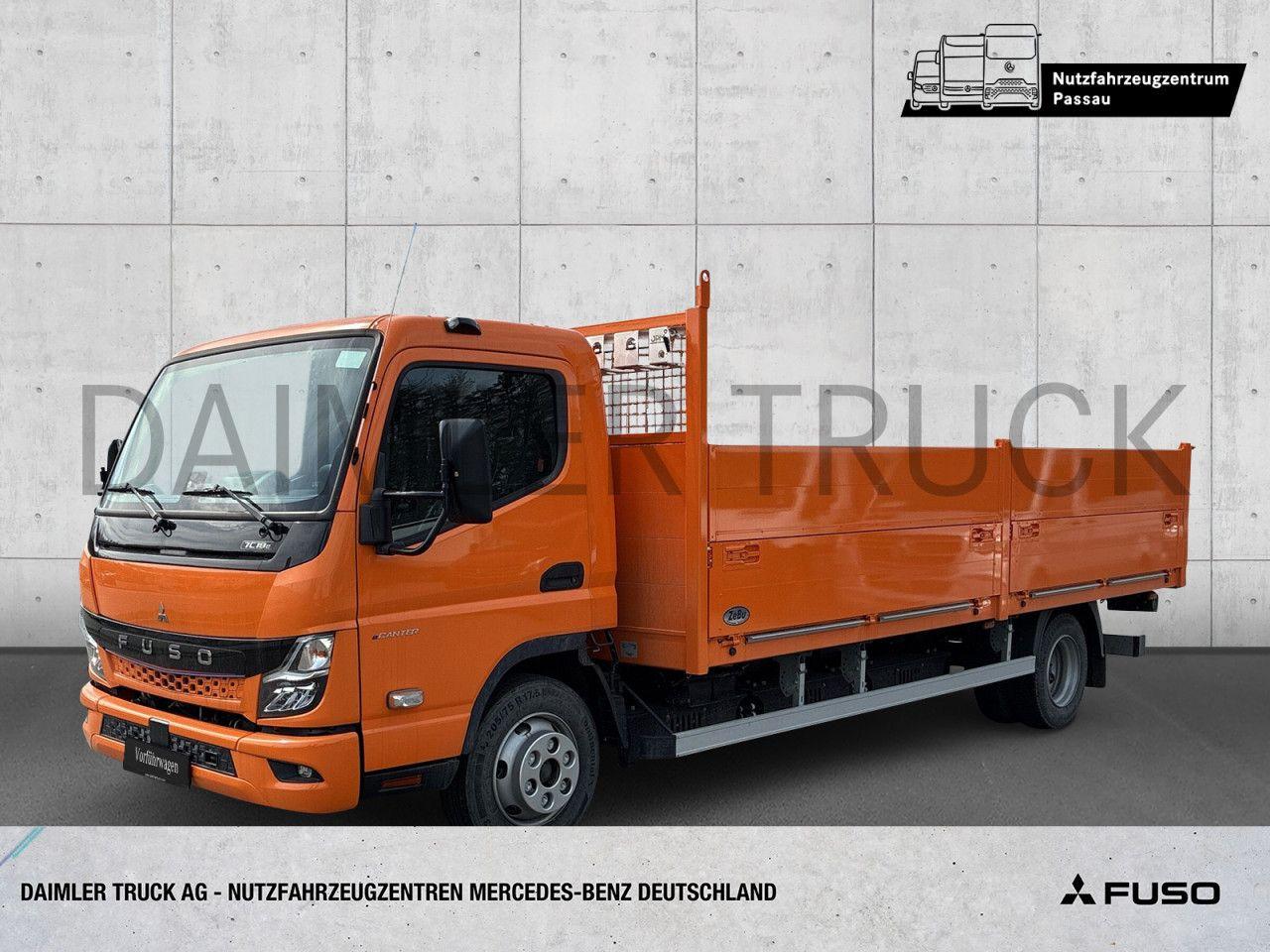 FUSO Mitsubishi eCanter 7C18 L-Bat 4x2 Pritsche 5,20m