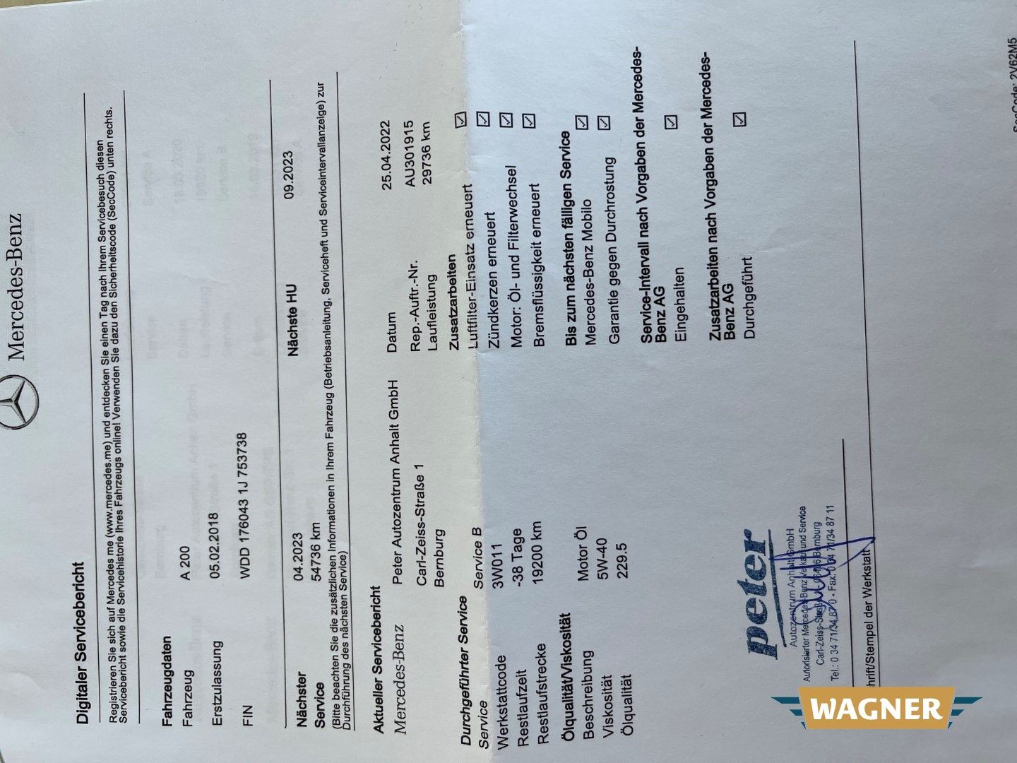 Fahrzeugabbildung Mercedes-Benz A 200 BlueEfficiency Sitzheizung 2-Hand