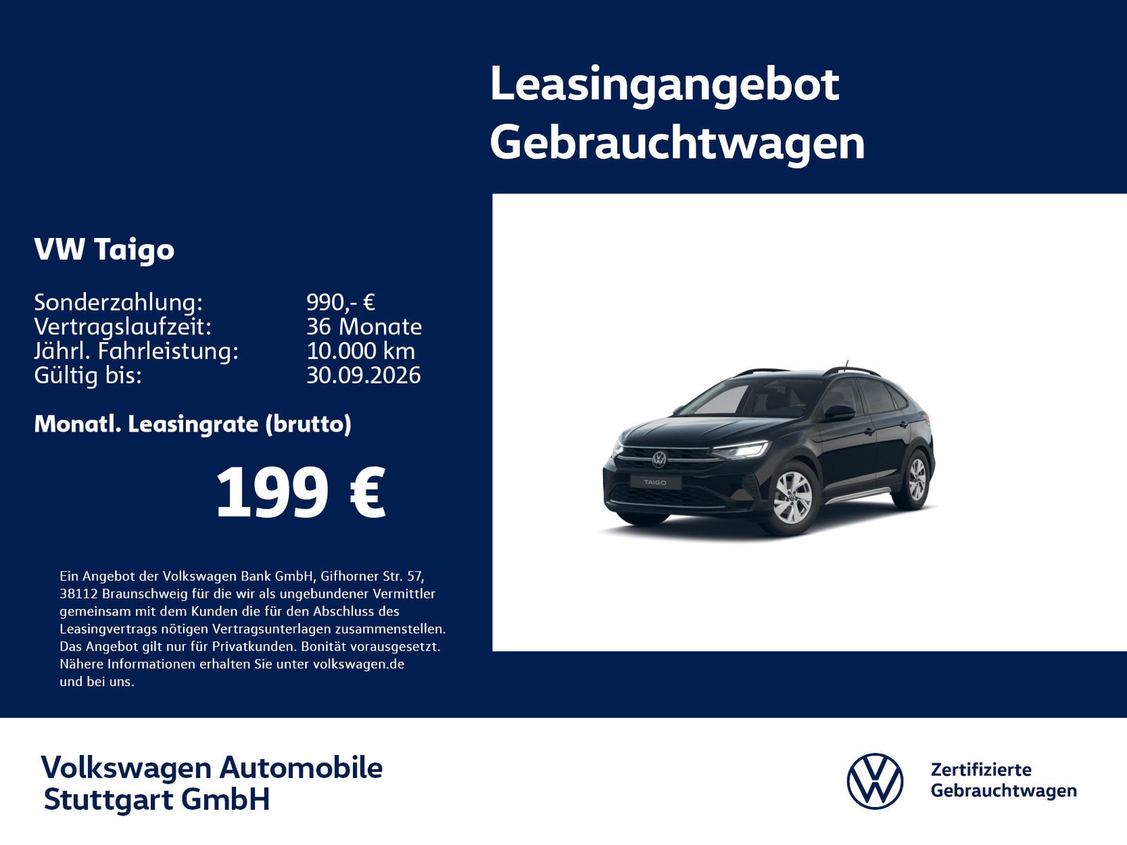 Volkswagen Taigo Life 1.0 TSI DSG Navi Kamera LED SHZ