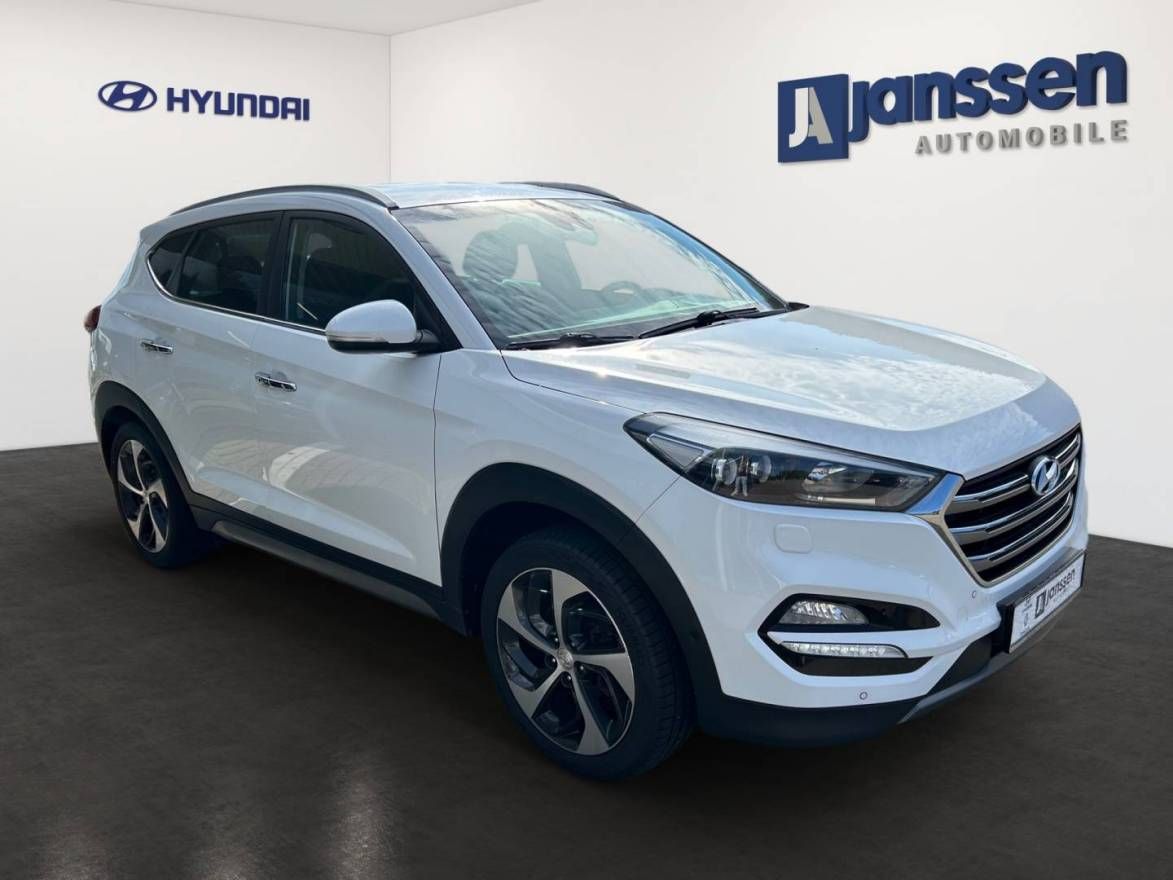 Fahrzeugabbildung Hyundai TUCSON 1.6 GDi Turbo 7-DCT 4WD Premium, Sicherhe