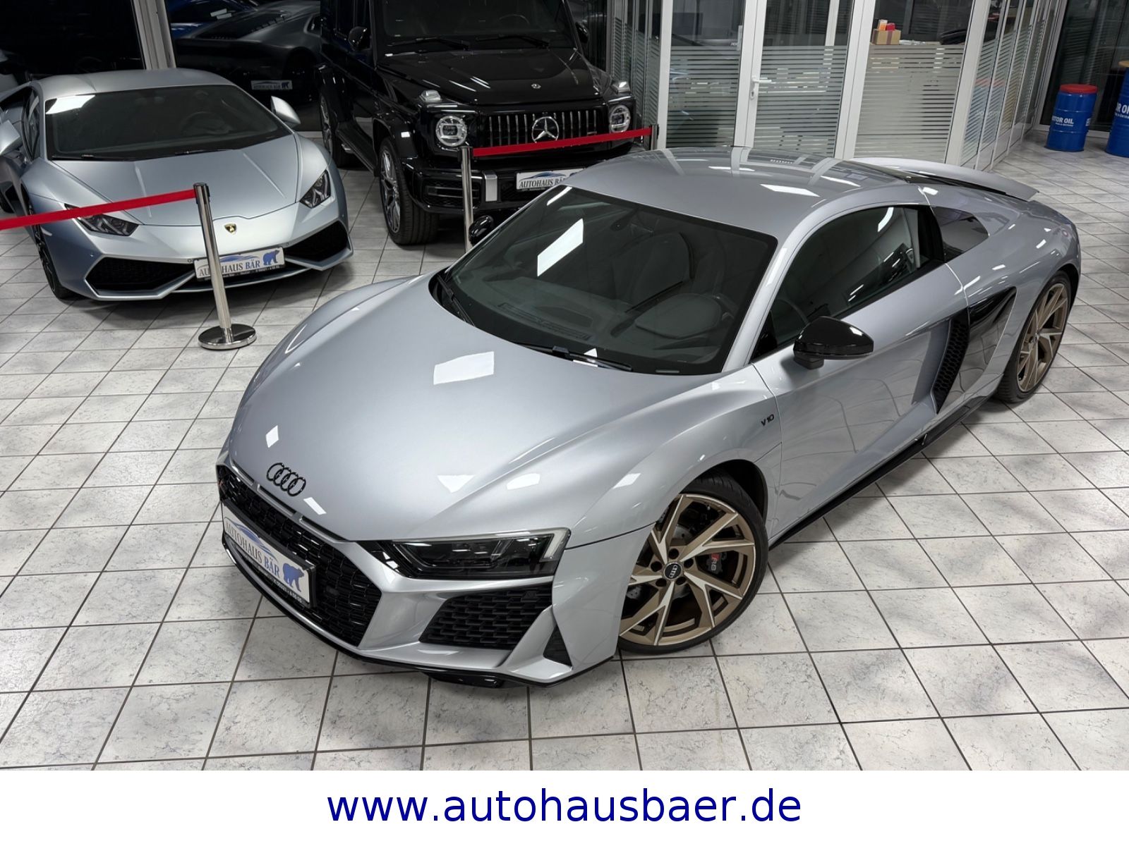 Audi R8 Coupe 5.2 FSI RWD B&O*VIRTUAL*V10*KAM*ABGAS foto 4